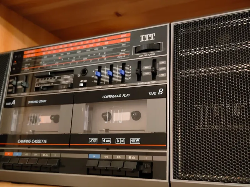 ITT Camping Cassette EQ Knob