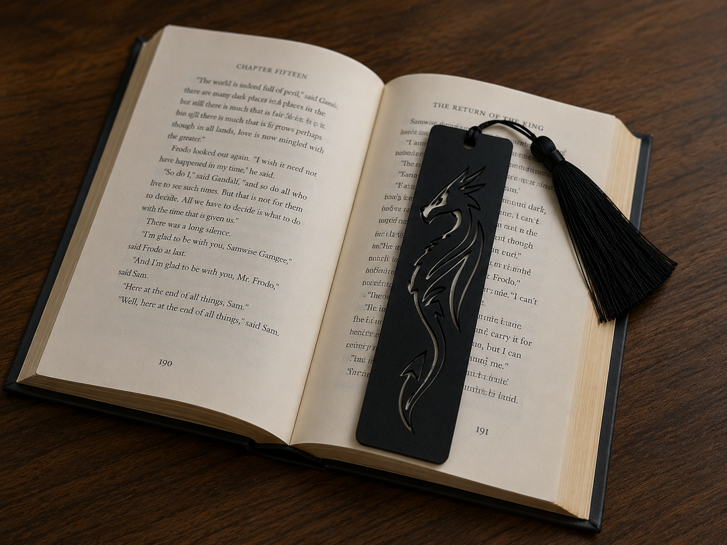 Dragon Bookmark | Book Marker with Tassel