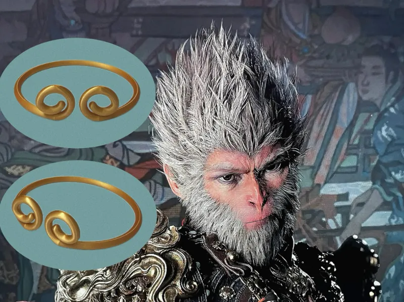 黑神话悟空金箍  Black Myth Wukong gold band
