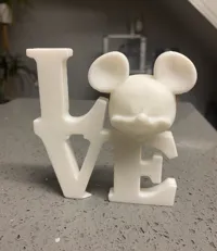 Mickey cœur Saint-Valentin — photo 2