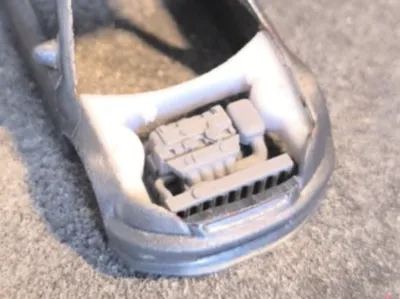 1/64 How theels ek9 engine bay