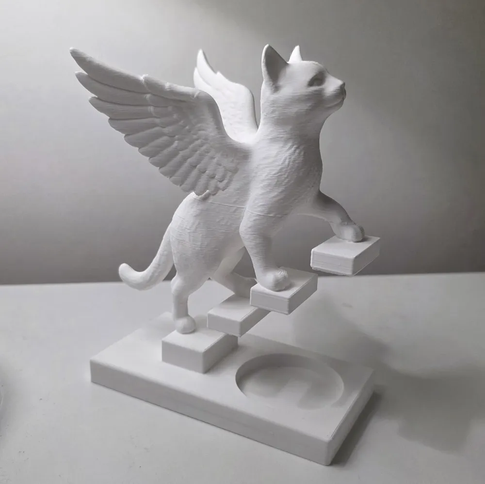 Cat Candle Holder for LED candle - Free 3D Print Model - MakerWorld