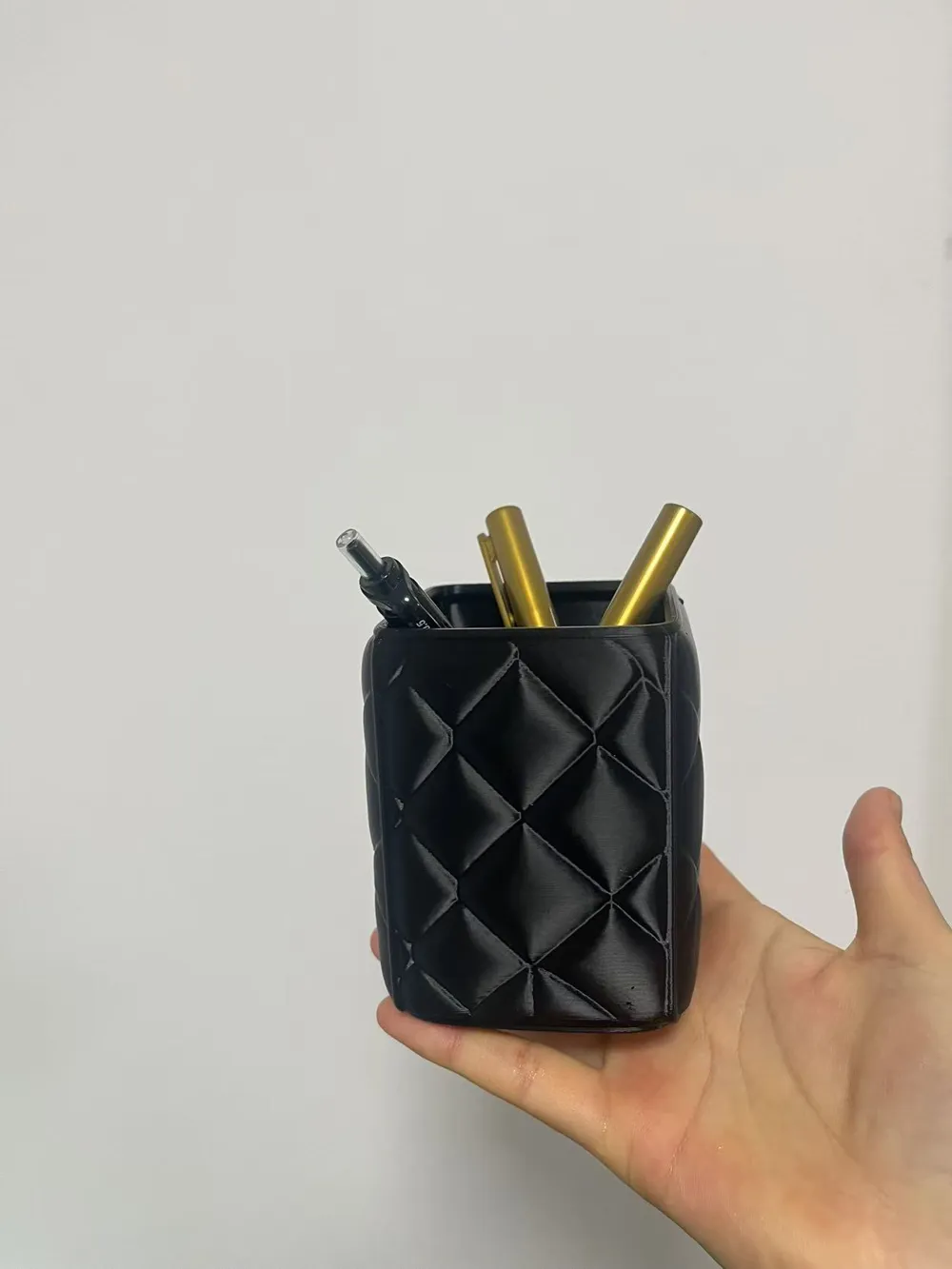 Porte-Stylo à Lanière Avec Fermoir Métal - En Cuir PU, 5x2 Cm | Pour Sac à Dos, Badge, École, Bureau | Anti-Perte, Accessoire Pratique
