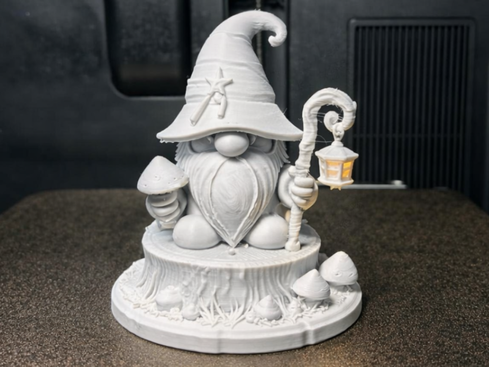 Mystic Wizard Gnome – Detailed Fantasy 3D Print
