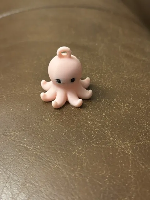 Octopus Earring or Necklace view 2