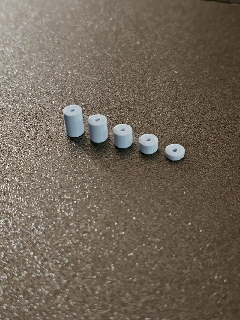 M1 Spacers 2mm - 10mm