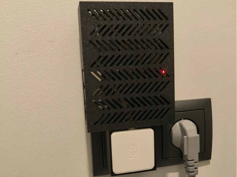 Raspberry Pi4 Wall Plug Case