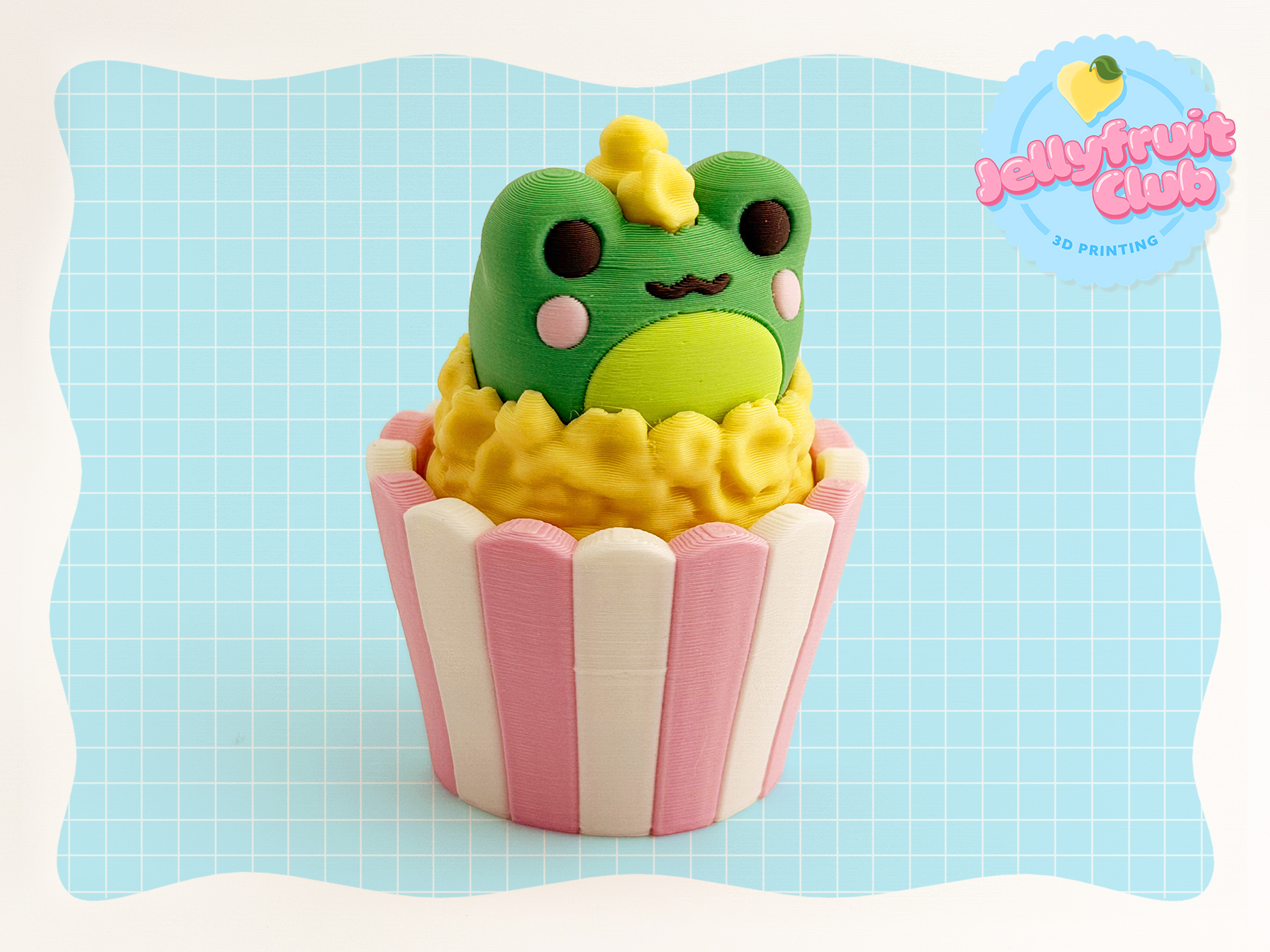 Frog Popcorn Clicker w/ Balloon Arch - 1