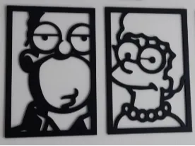 Portrait 2D Simpsons