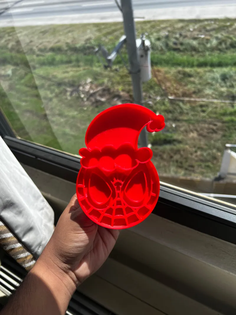 Spider-Man Christmas Cookie Cutter