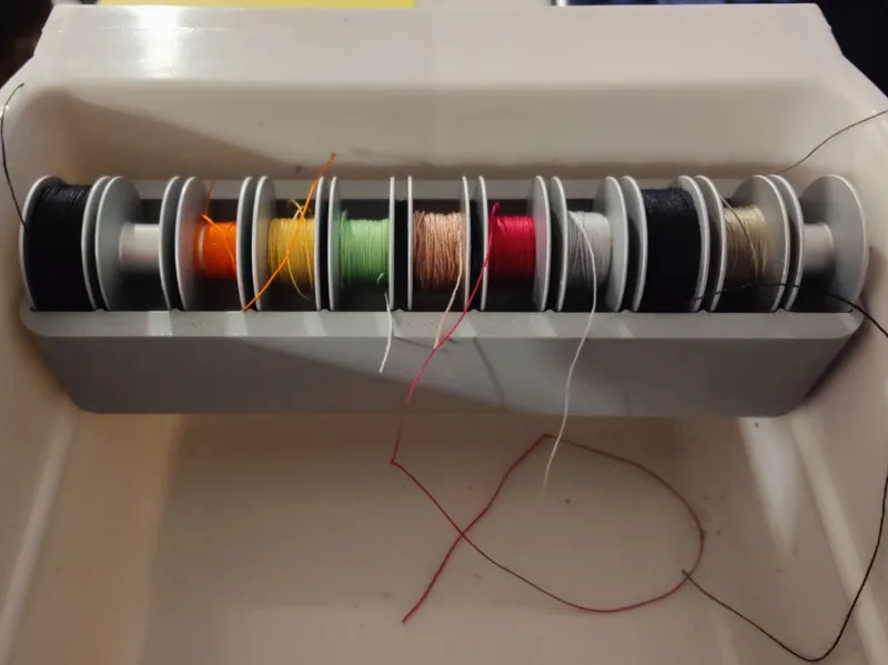 Sewing Bobbins holder for drawer
