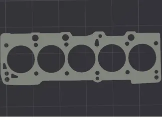 AUDI 2.5TDI HEADGASKET-keychain