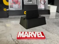 Universal Card Stand - 13mm Rubber Feet - 50x10x3