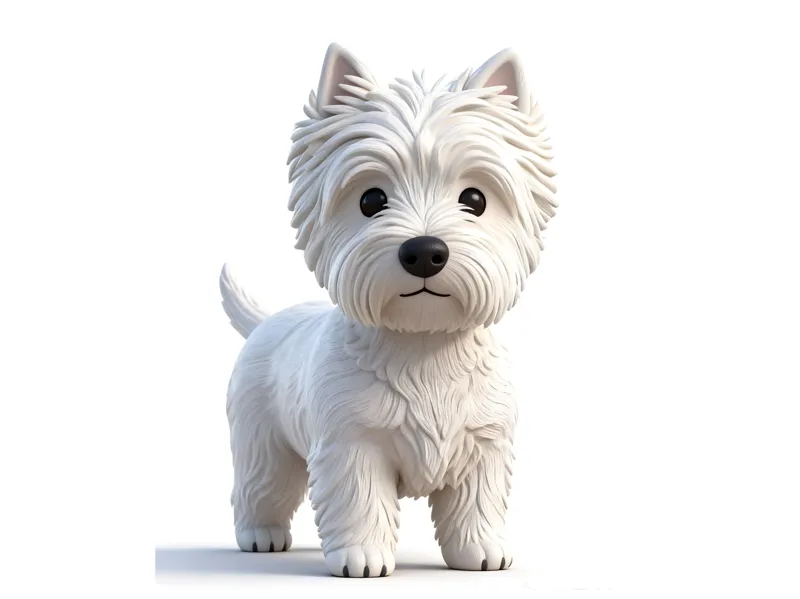 West Highland White Terrier (Westie) –  Dog 