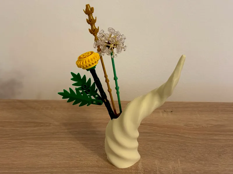 Organic Horn Vase