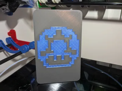 8 bit Mushroom sign (no AMS required)