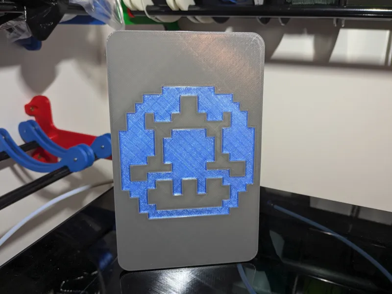 8 bit Mushroom sign (no AMS required)