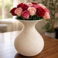 Vase spirale pour roses — photo 3