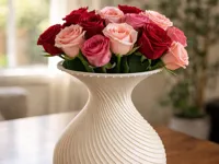 Vase spirale pour roses — photo 1