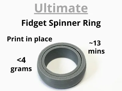 Ultimate Fidget Spinner Ring