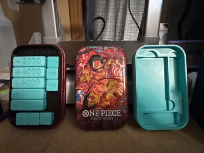 One Piece Tin Counter Organizer insert