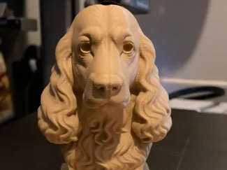 Estatue Cocker Spaniel