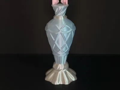Moonlight Fishtail Pixel Bead Pen Bottle