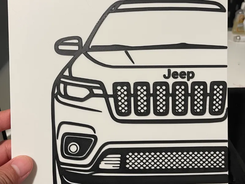 Jeep Cherokee Silhouette