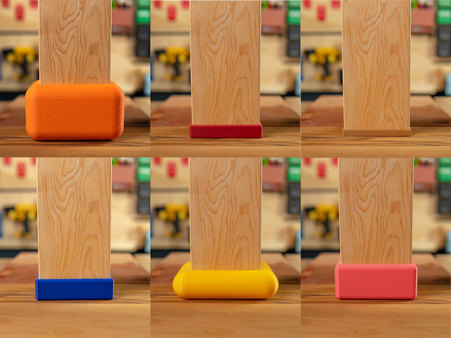 Wobbly Table Leveling System (Custom Sock + Wedge)