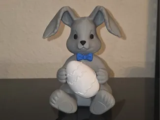 Osterhase mit Hängeohren 