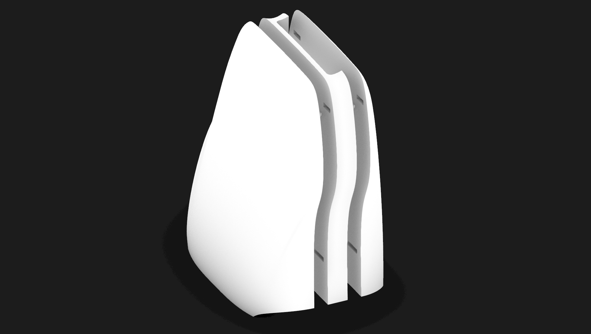 Miniatura 2 do modelo 3D 可拓展刀具收纳系统_ modular expandable knife storage system
