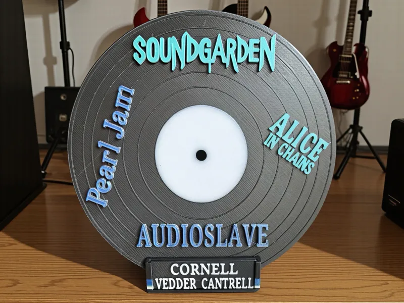 Alternative Rock Record with stand