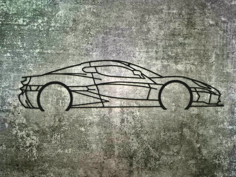 Rimac Nevera Silhouette