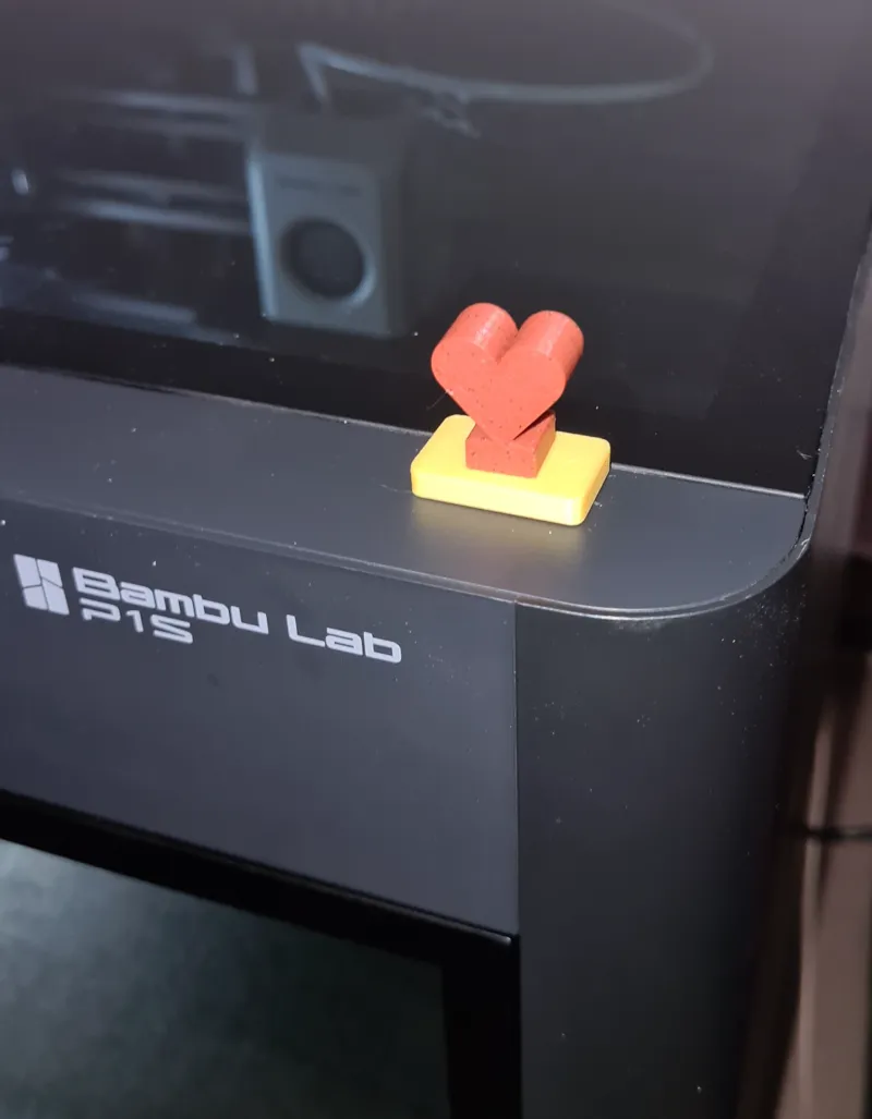 P1S-Plug with magnet for little things (heart)