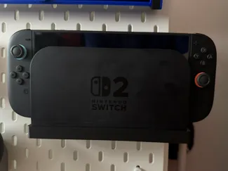 Nintendo Switch 2 Dock Mount for IKEA Skådis