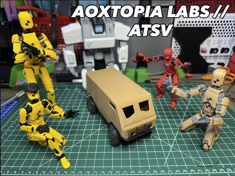SCX30 Clip-on Body - Aoxtopia AT-SV Armored Van