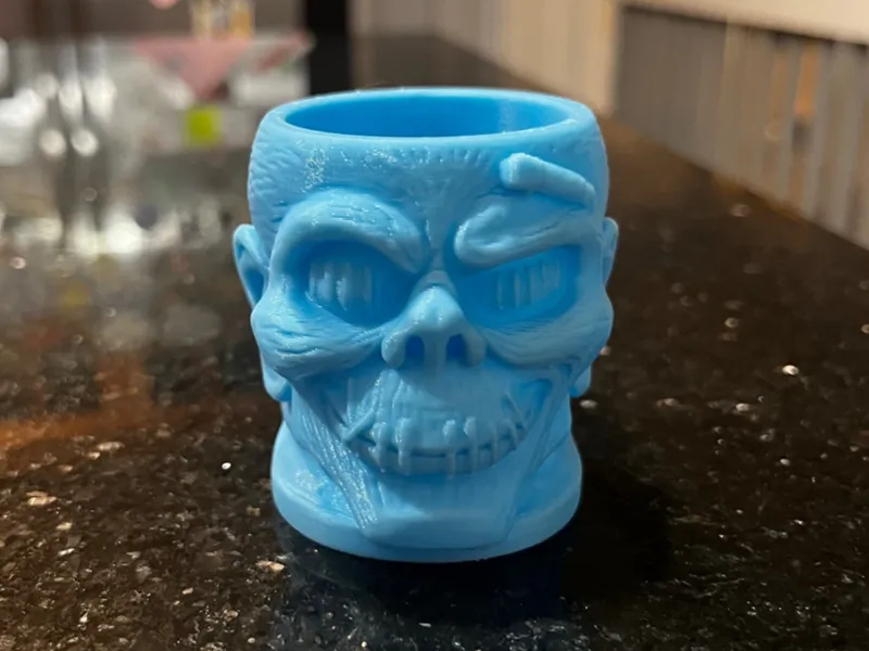 TRADER SAM'S ZOMBIE HEAD TIKI MUG