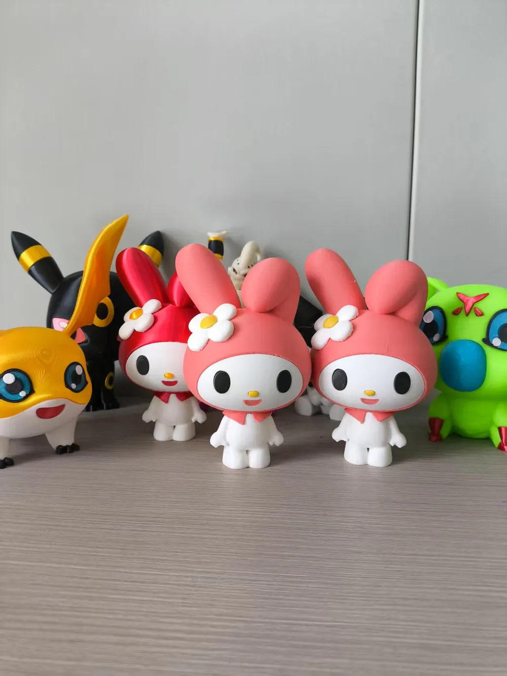 Sanrio My Melody Standing Pose Multi-color Assembly Version (Single ...