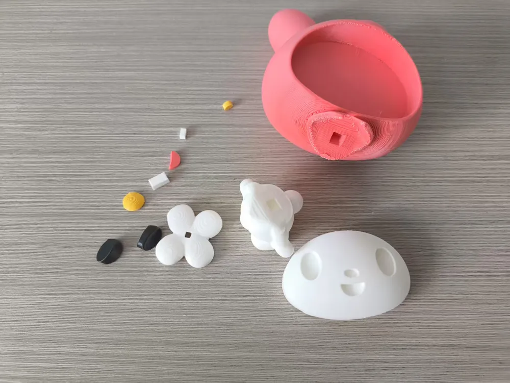 Sanrio My Melody Standing Pose Multi-color Assembly Version (Single ...