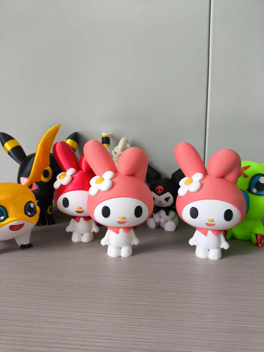 Sanrio My Melody Standing Pose Multi-color Assembly Version (Single ...