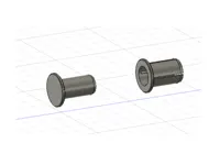 Raccord cylindrique Ø15x25mm — photo 1
