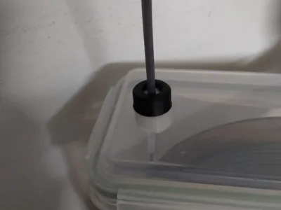 Simple PTFE tube drybox connector PNP