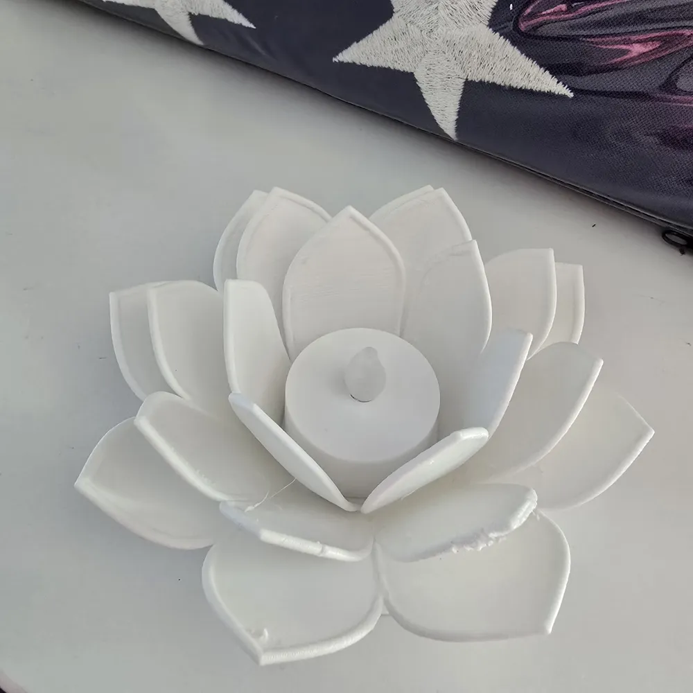 FLOWER TEA LIGHT HOLDER