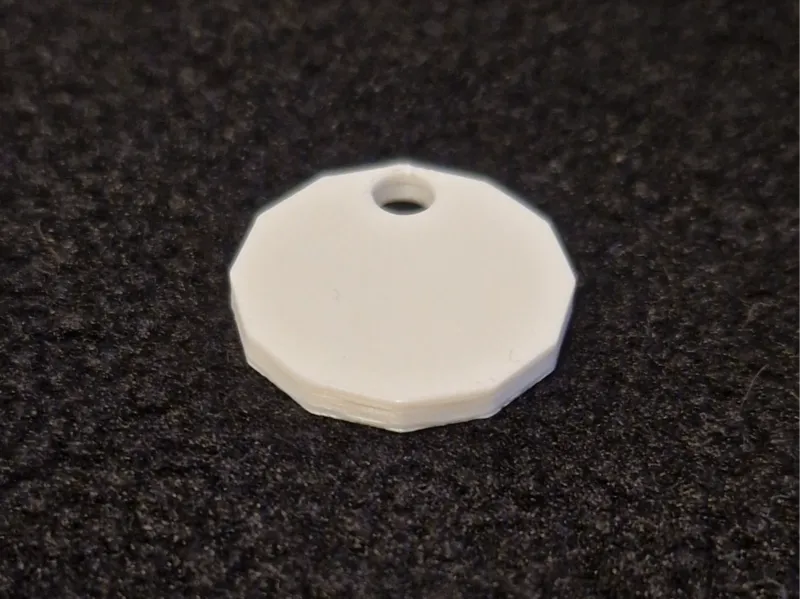 UK Pound Coin Trolley Token
