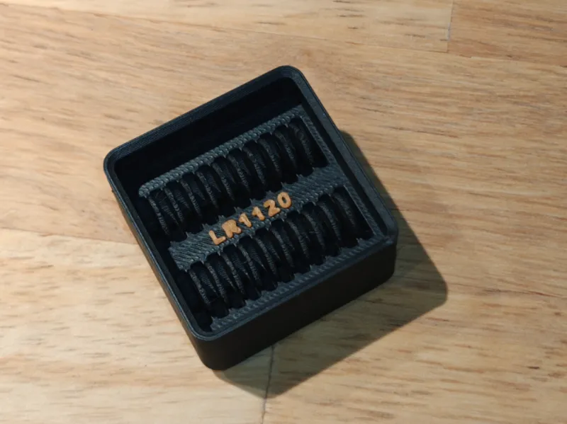 Gridfinity LR1120 battery bin