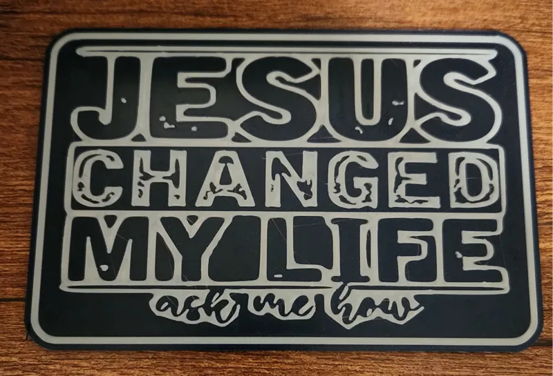 Jesus Changed My Life