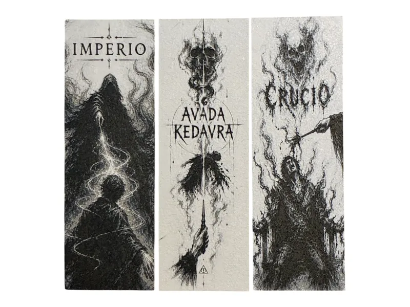Harry Potter Unforgivable Curses Bookmarks