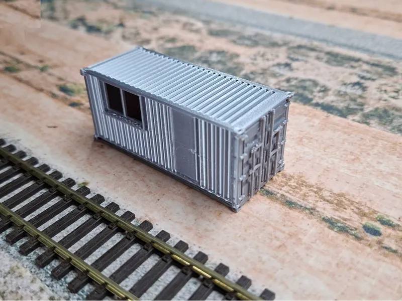 HO/OO 20ft Container Shed or Office