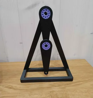 Double pendulum, chaos pendulum