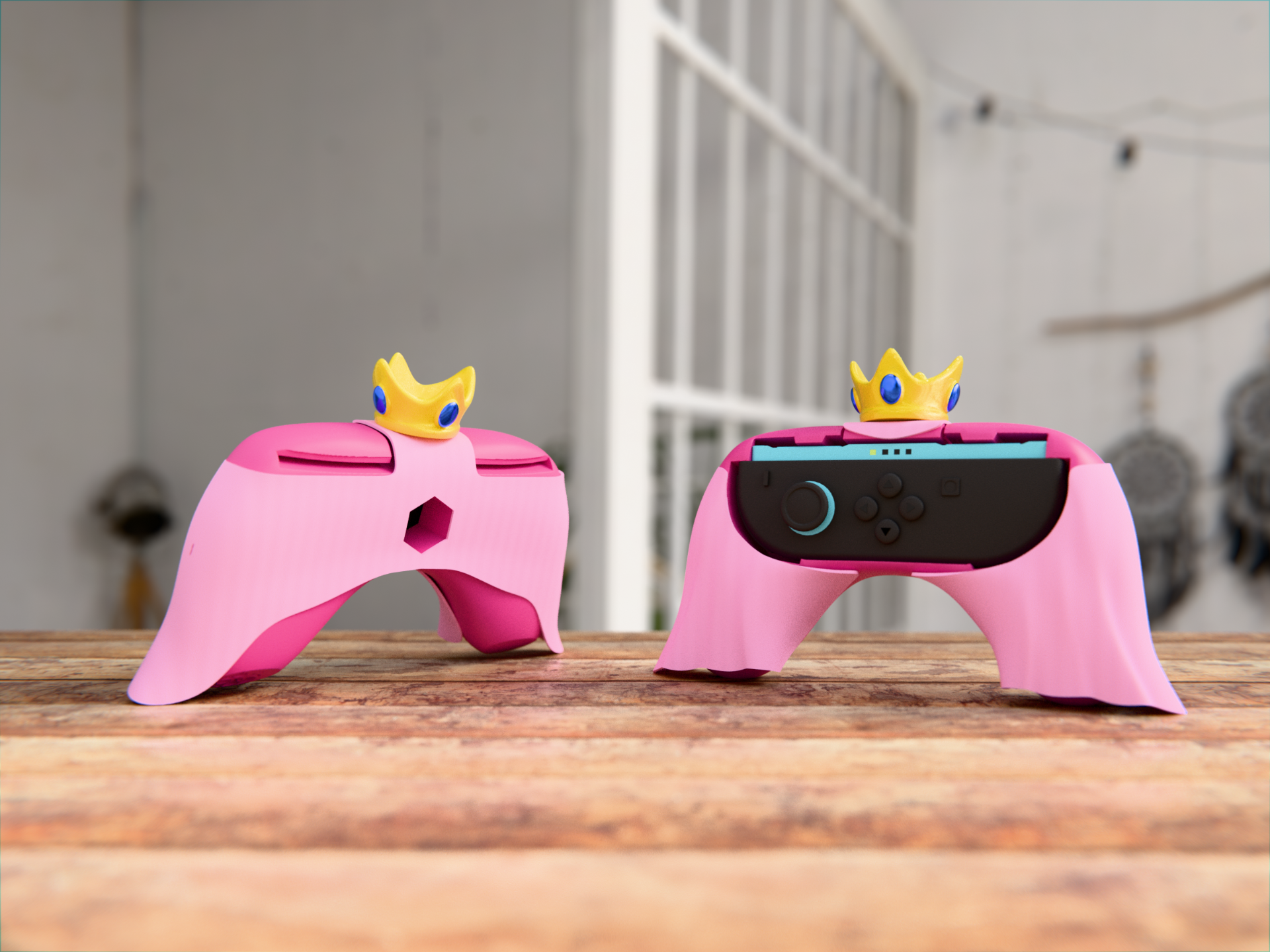 Joy-Con Inspired (Switch 2) - Princess Peach